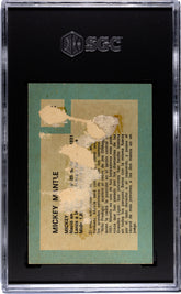 1967 Topps Venezuelan Mickey Mantle #192 SGC 1 Rare New York Yankees